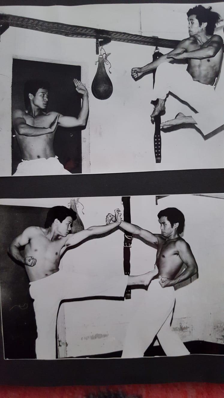 1985 Training mit Genossen aus Vietnam