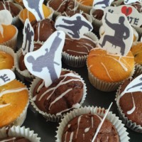 Fur die Party nach dem anstrengenden Training: Danke Franzi!