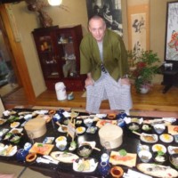 Abendessen im Ryokan