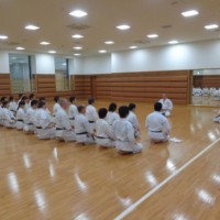 Als Gäste im Setojuku-Dojo