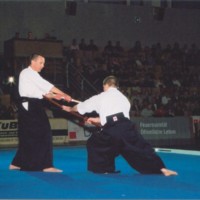 12/2001 BUDO-Demonstration in ausverkaufter Halle / SCB-Turngala im Sportforum