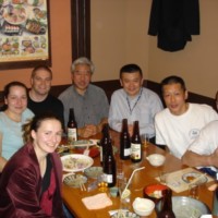 Abendessen mit Ichikawa-Sensei / Tokyo 2006