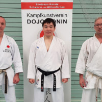 10/2018 Mit Kokubun Sensei und Mario Lübke in Schwerin